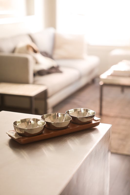Double & Triple Bowls - Handcrafted Home Décor | Michael Aram