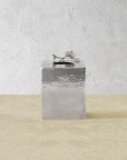 White Orchid Tissue Box Holder