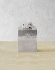 White Orchid Tissue Box Holder