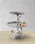 Michael Aram White Orchid 2-Tier Etagere