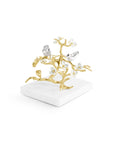 Lovebirds Silver & Gold Decorative Object
