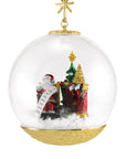 Santa by the Fireplace Ornament