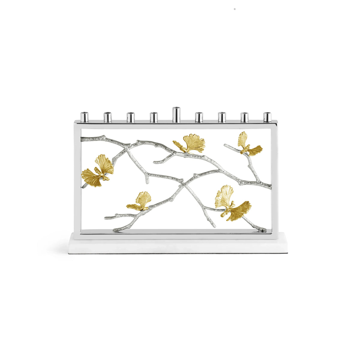 Butterfly Ginkgo Luxe Menorah