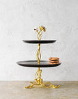 Michael Aram Anemone 2 - Tier Etagere
