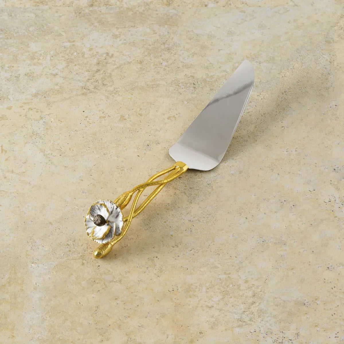 Michael Aram Anemone Cake Server