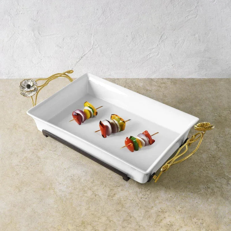 Michael Aram Anemone Casserole Dish
