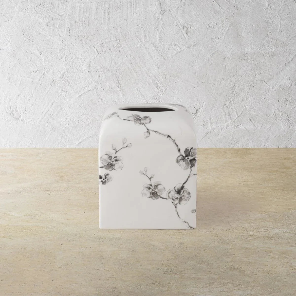 Black Orchid Bath Collection Tissue Box Holder – Michael Aram