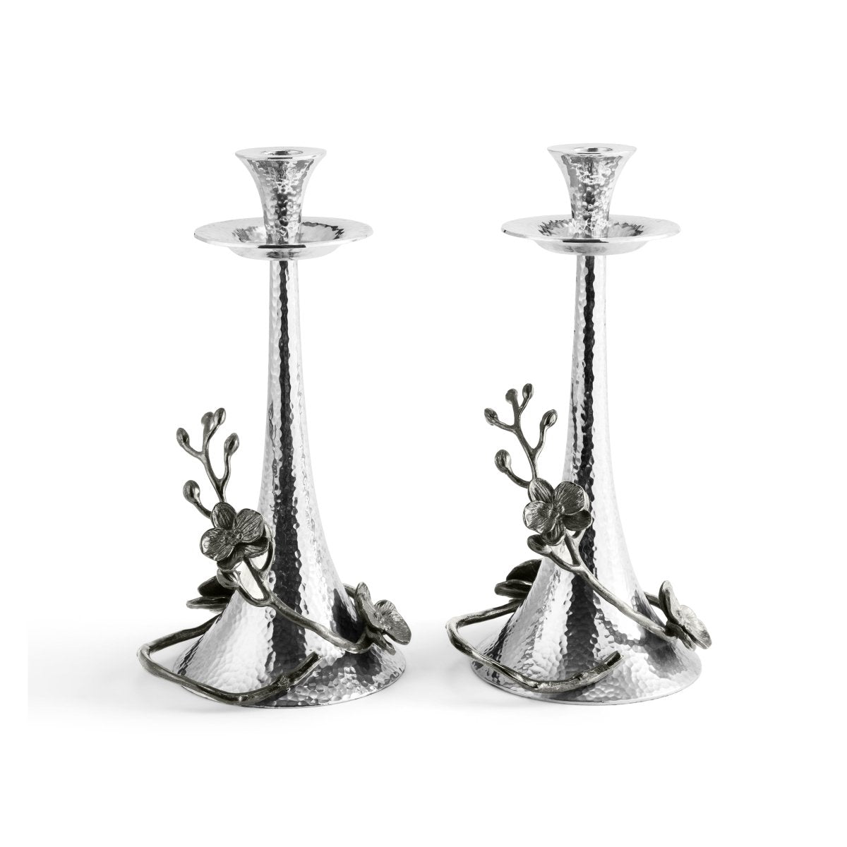 Black Orchid Candle Holders | Michael Aram