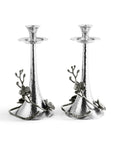 Michael Aram Black Orchid Candleholders