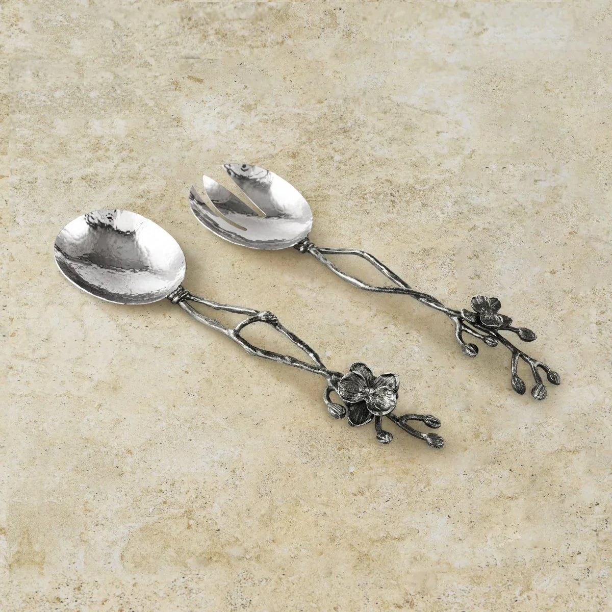 Black Orchid Serving Set – Michael Aram