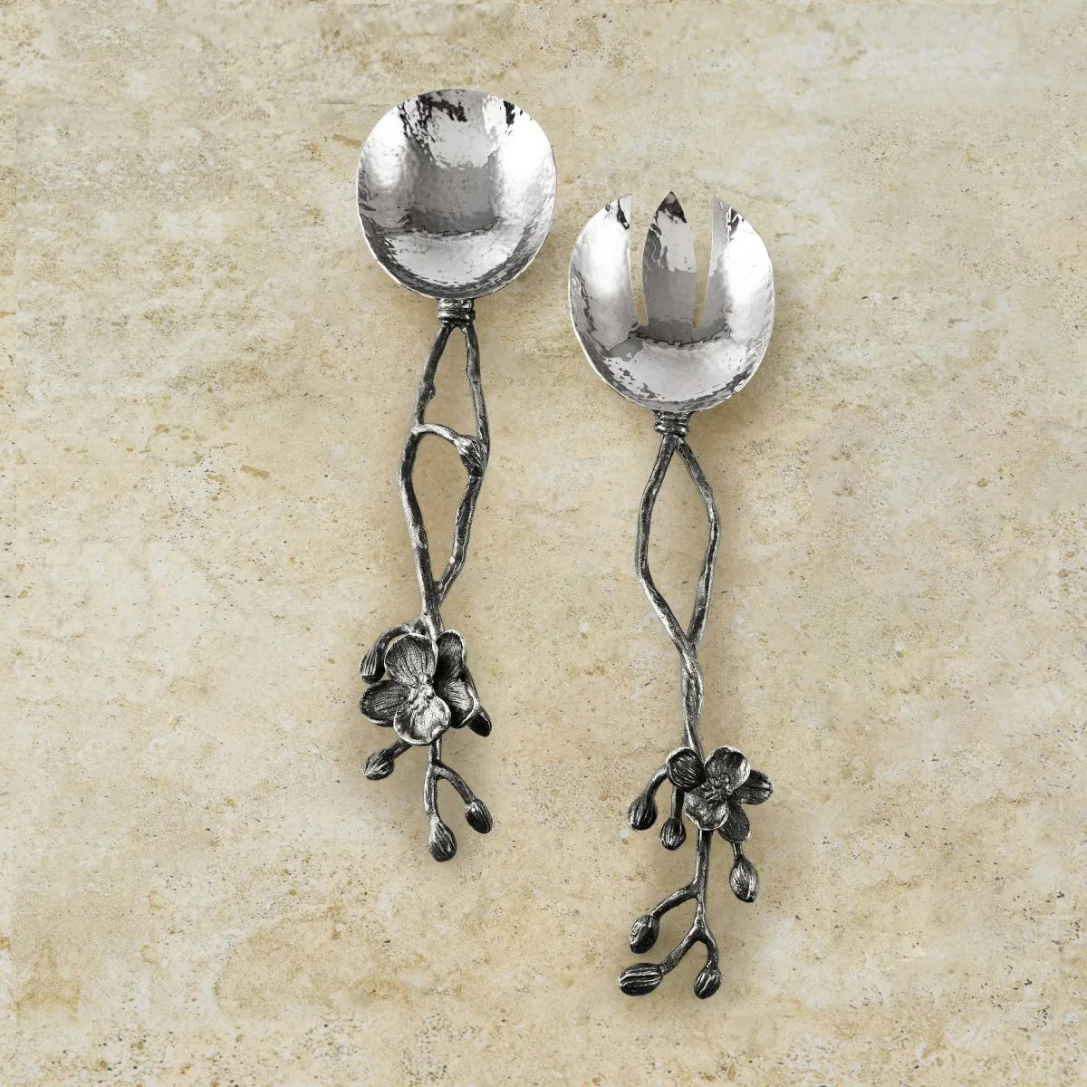 Black Orchid Serving Set – Michael Aram