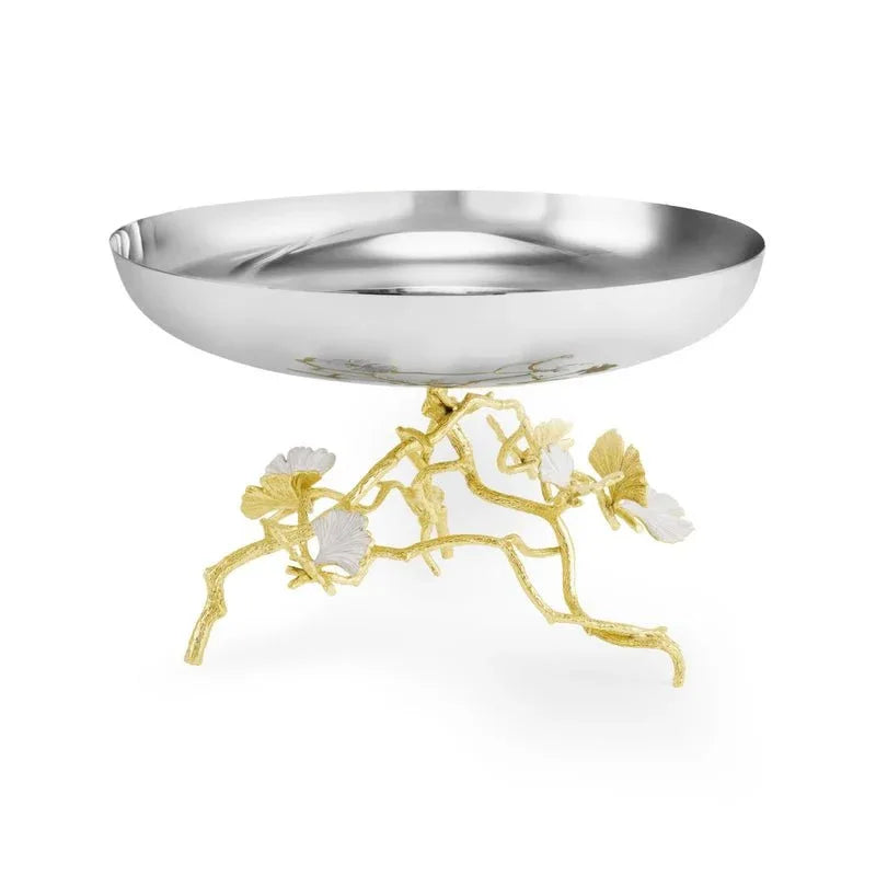 Butterfly Gingko Gold Fruit Bowl – Michael Aram