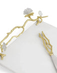 Michael Aram Butterfly Ginkgo Gold Cheeseboard with Spreader