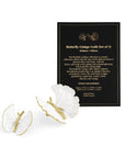 Michael Aram Butterfly Ginkgo Gold Decorative Objects Set of 2