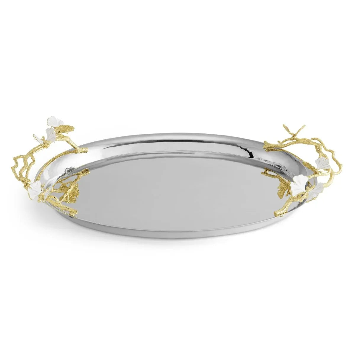 MICHAEL ARAM サービングトレイ Butterfly Ginkgo Gold Tray – Michael Aram