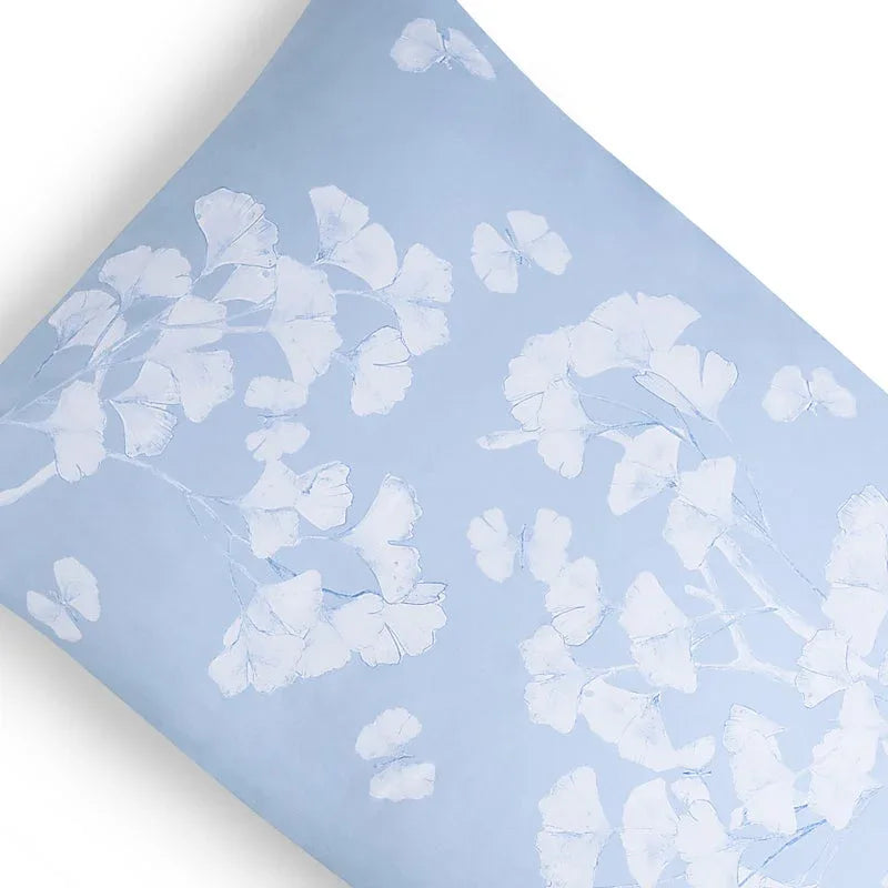 Michael Aram Butterfly Ginkgo Standard Shams - Sky and White