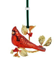 Michael Aram Cardinal Glass Ornament