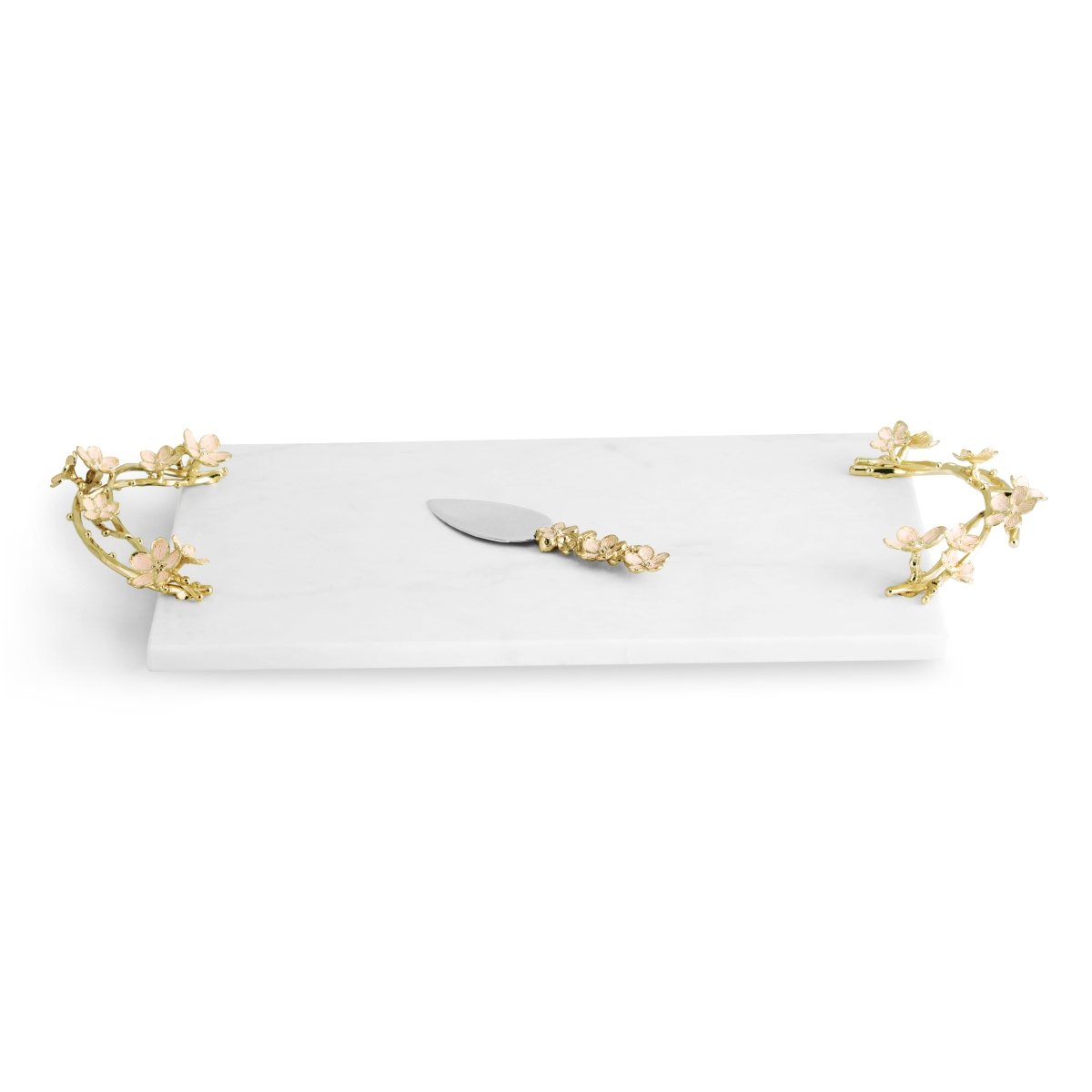 Michael Aram Cherry Blossom Cheese Board with Spreader