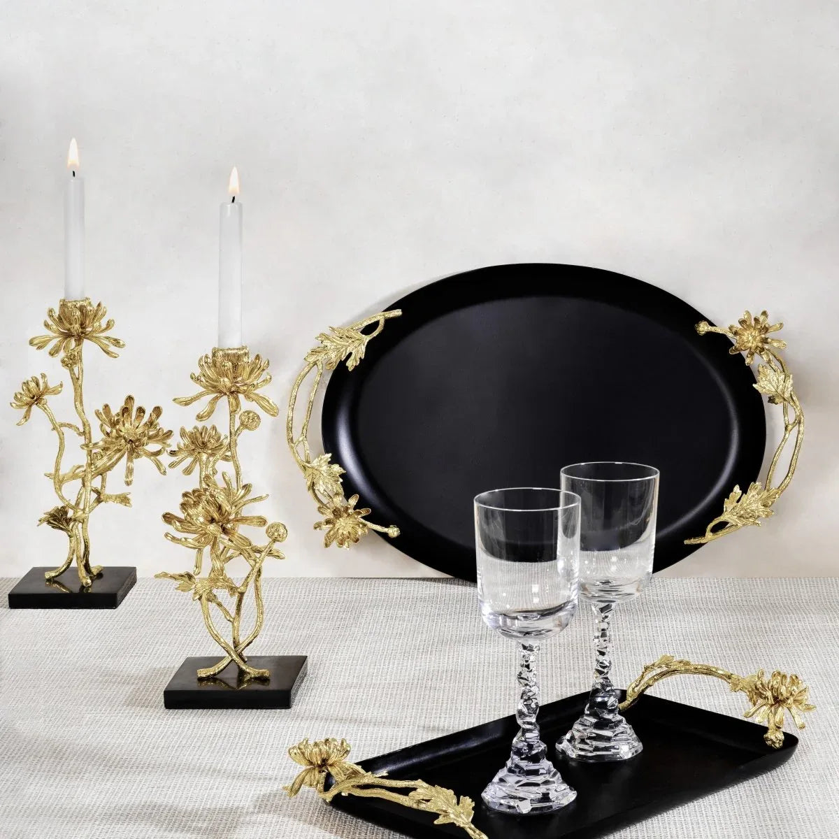 Michael Aram Dahlia Oval Tray