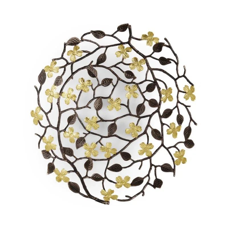 Michael Aram Dogwood Centerpiece Basket