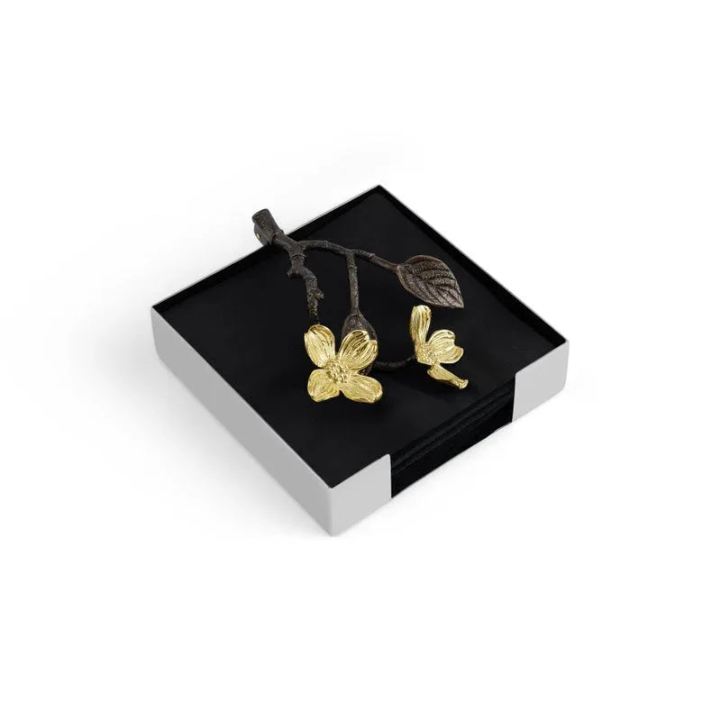 Dogwood Cocktail Napkin Holder – Michael Aram