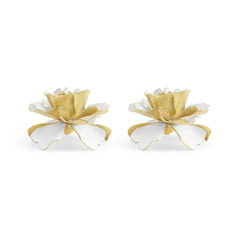 Gardenia Candleholders S/2 – Michael Aram