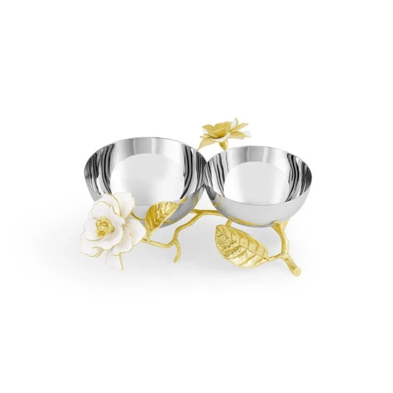 Michael Aram Gardenia Double Dish