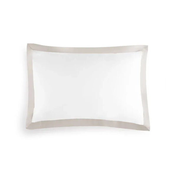 Michael Aram King Pillowcase Set - Stone and White
