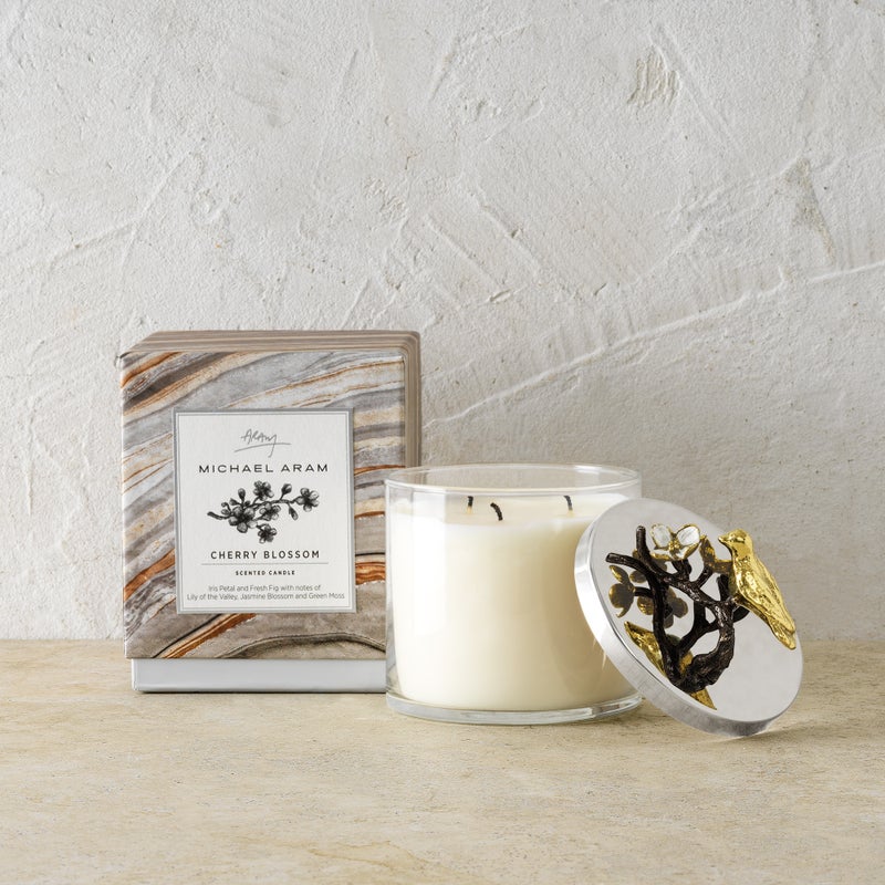 Lovebirds Candle Michael Aram