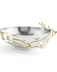 Michael Aram Orchid Low Oval Bowl