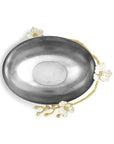 Michael Aram Orchid Low Oval Bowl