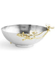 Michael Aram Orchid Low Oval Bowl