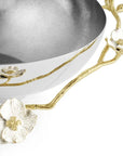 Michael Aram Orchid Low Oval Bowl