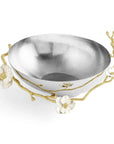 Michael Aram Orchid Low Oval Bowl