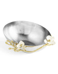 Michael Aram Orchid Low Oval Bowl