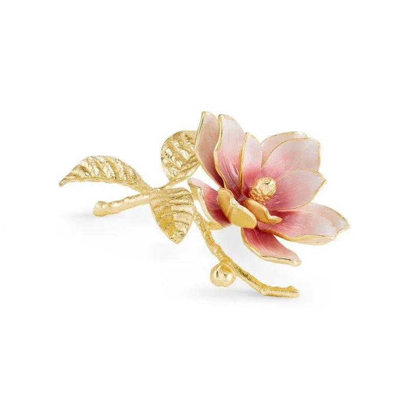 Pink Magnolia Decorative Object – Michael Aram