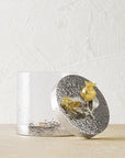 Michael Aram Pomegranate Silver & Gold Canister