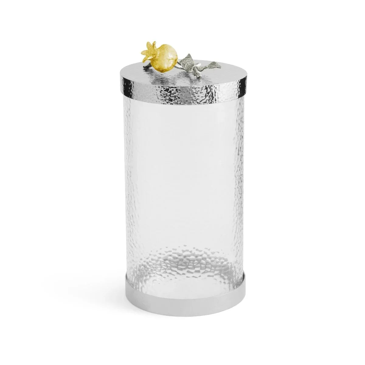 Michael Aram Pomegranate Silver & Gold Canister