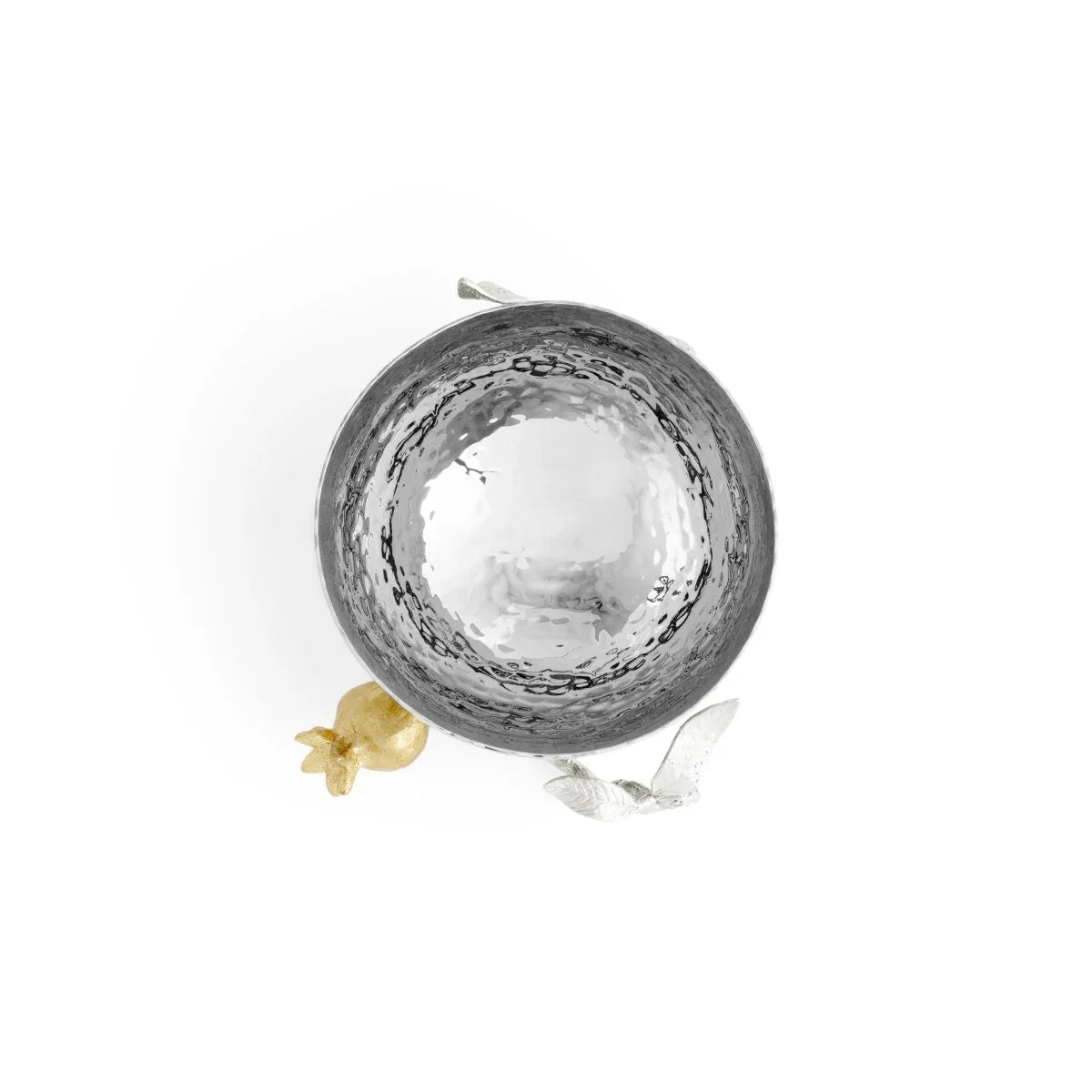 Michael Aram Pomegranate Silver & Gold Nut Bowl