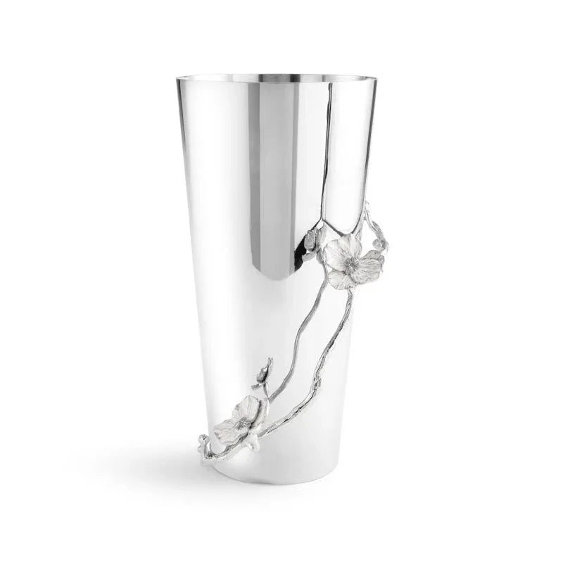 Silver Orchid Large Vase – Michael Aram
