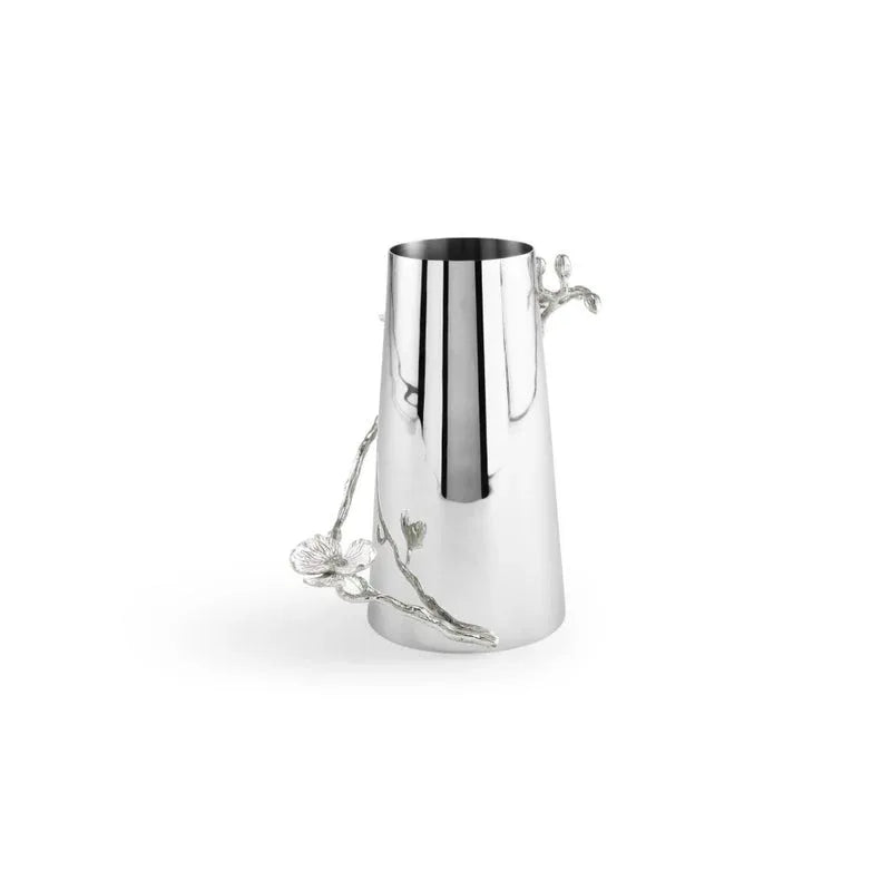 Silver Orchid Vase – Michael Aram