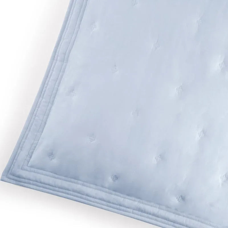 Michael Aram Tufted Quilt Euro Sham - Sky