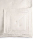 Michael Aram Tufted Quilt King Coverlet - Stone