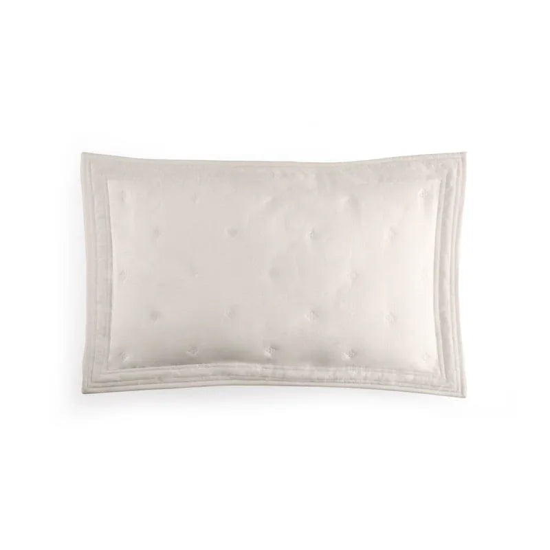 Michael Aram Tufted Quilt King Sham - Stone