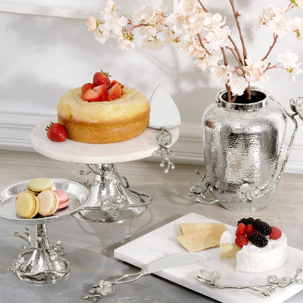 Michael aram cake stand best sale