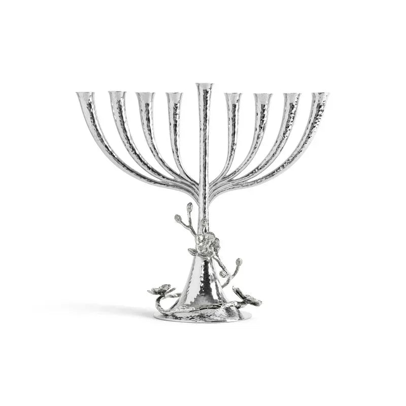 Michael Aram White Orchid Menorah