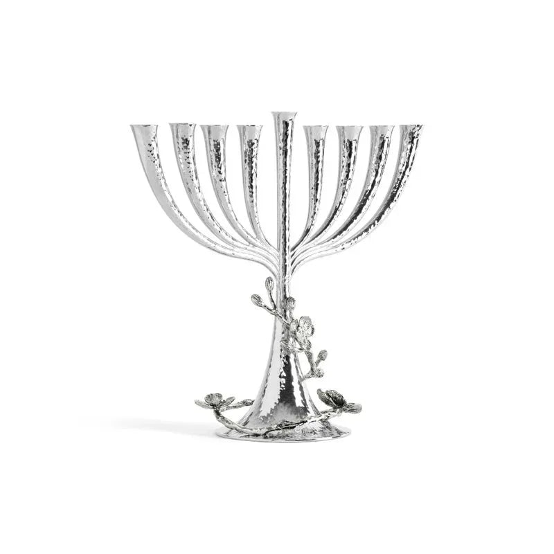 Michael Aram White Orchid Menorah