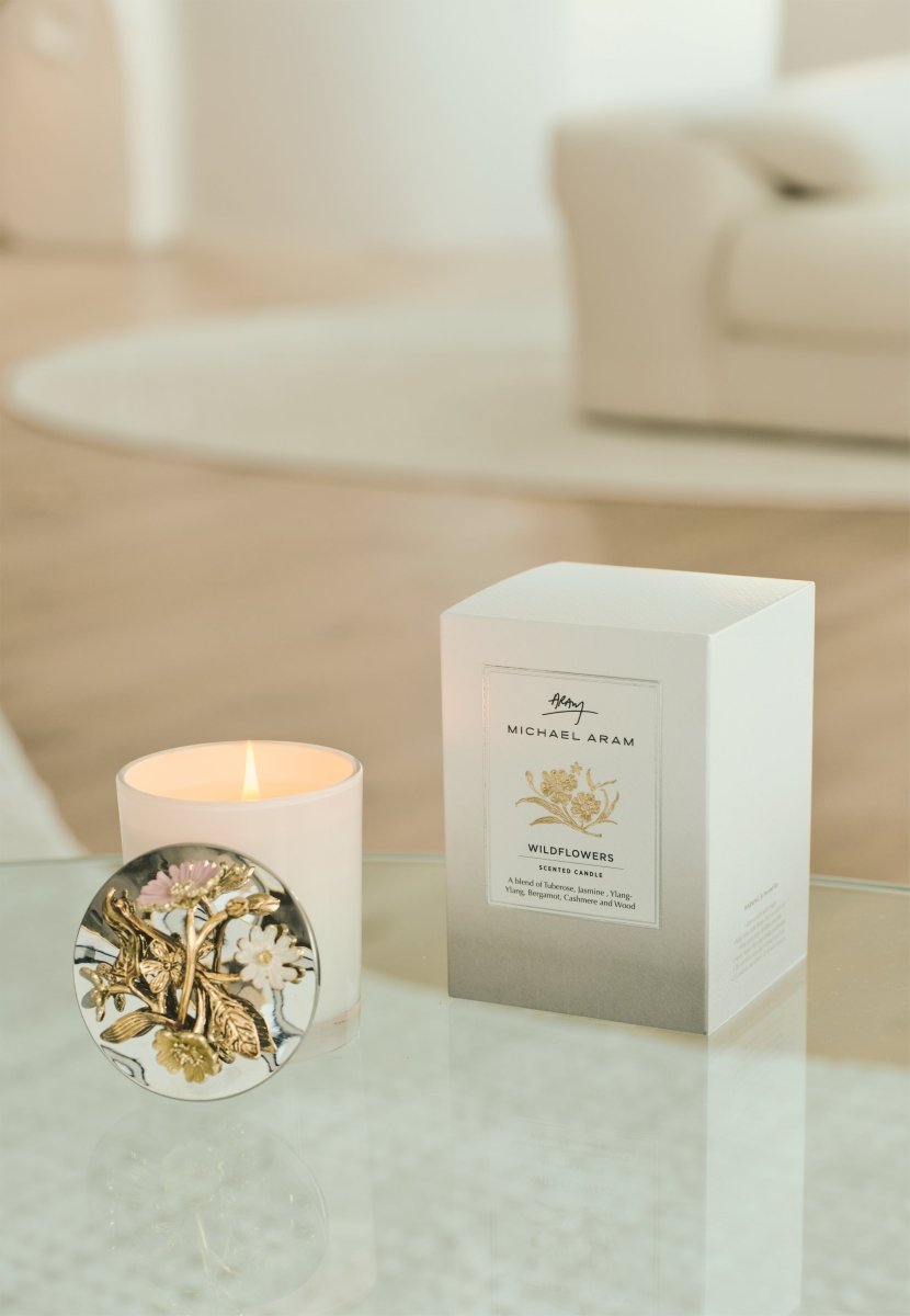 Wildflowers Scented Candle, 8 oz. – Michael Aram