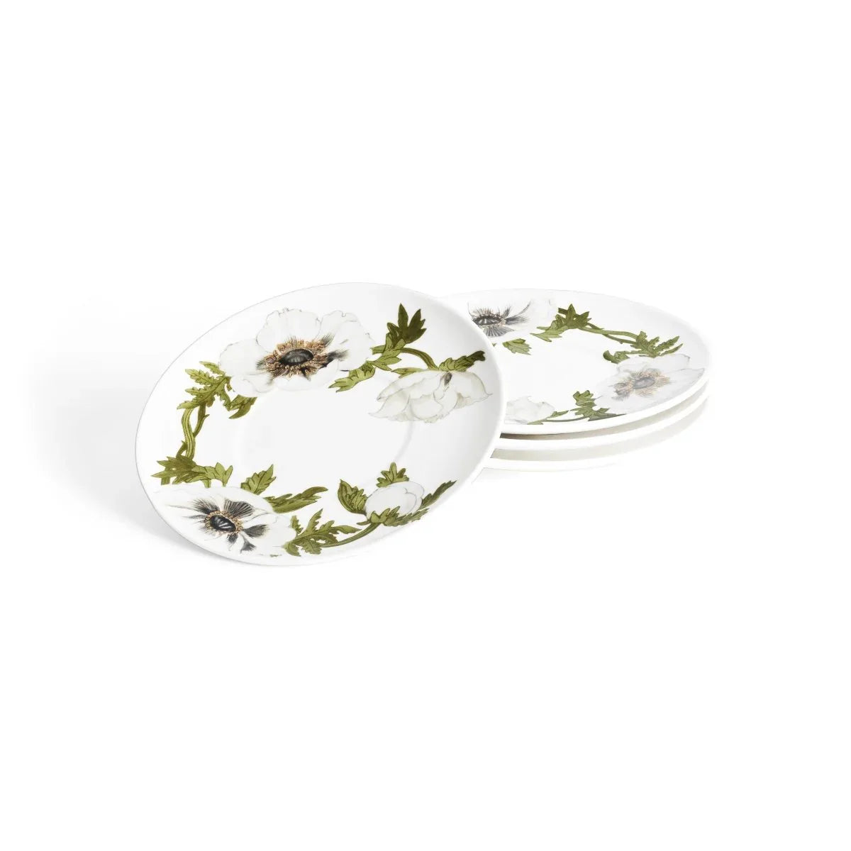 Michael Aram Anemone Painted Demitasse Set of 4