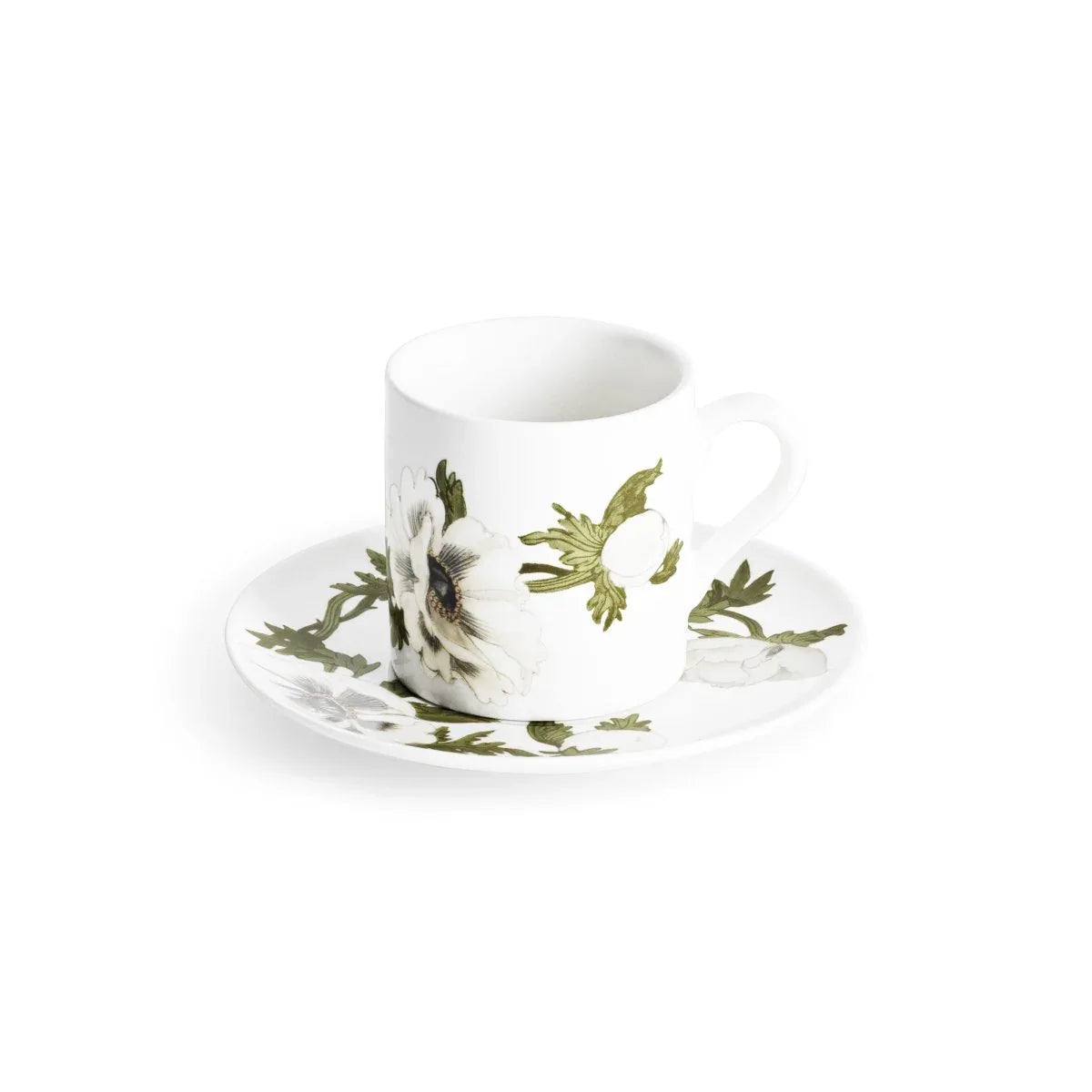 Michael Aram Anemone Painted Demitasse Set of 4
